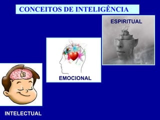 CONCEITOS DE INTELIGÊNCIA ESPIRITUAL INTELECTUAL EMOCIONAL 