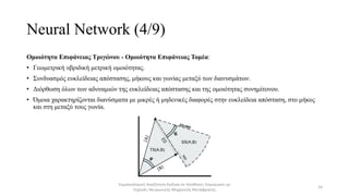 Neural Network (4/9)
Ομοιότητα Επιφάνειας Τριγώνου - Ομοιότητα Επιφάνειας Τομέα:
• Γεωμετρική υβριδική μετρική ομοιότητας....