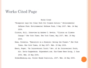 Works Cited Page
 