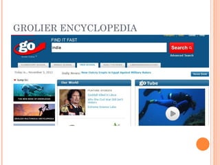 GROLIER ENCYCLOPEDIA
 