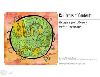 Recipes for Library Video Tutorials