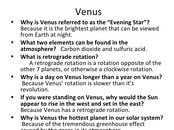 Evans Solar System Webquest The Planets Science Ppt