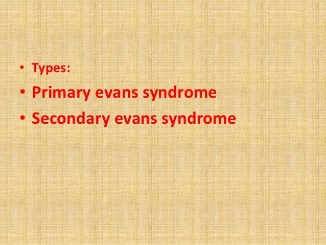 evans syndrome causes
