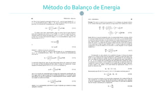 Método do Balanço de Energia
 