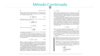 Método Combinado
 