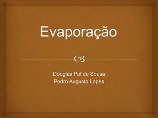 Douglas Pul de Sousa
Pedro Augusto Lopes
 