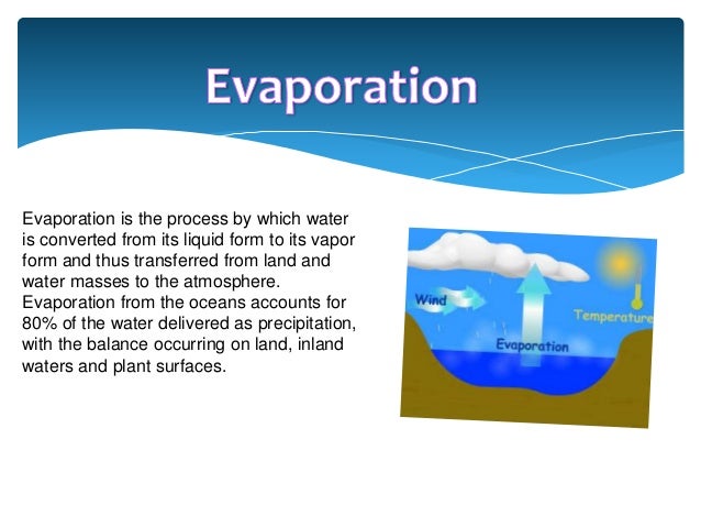 liquid and evaporation Vaporization (or vaporisation) of an element or compound is a phase transition from the liquid phase to vapor there are two types of vaporization: evaporation and. liquid and evaporation Vaporization (or vaporisation) of an element or compound is a phase transition from the liquid phase to vapor there are two types of vaporization: evaporation and.