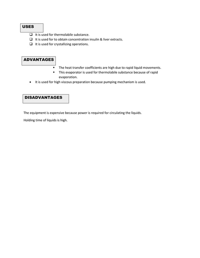 Evaporation Pharmaceutical Engineering 1st