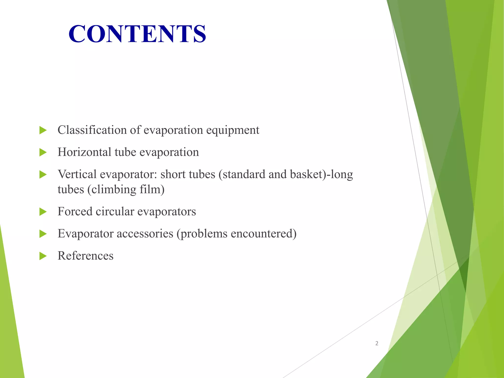 Evaporation Pharmaceutical Engineering PPT