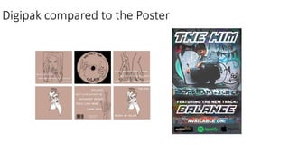 Digipak compared to the Poster
 