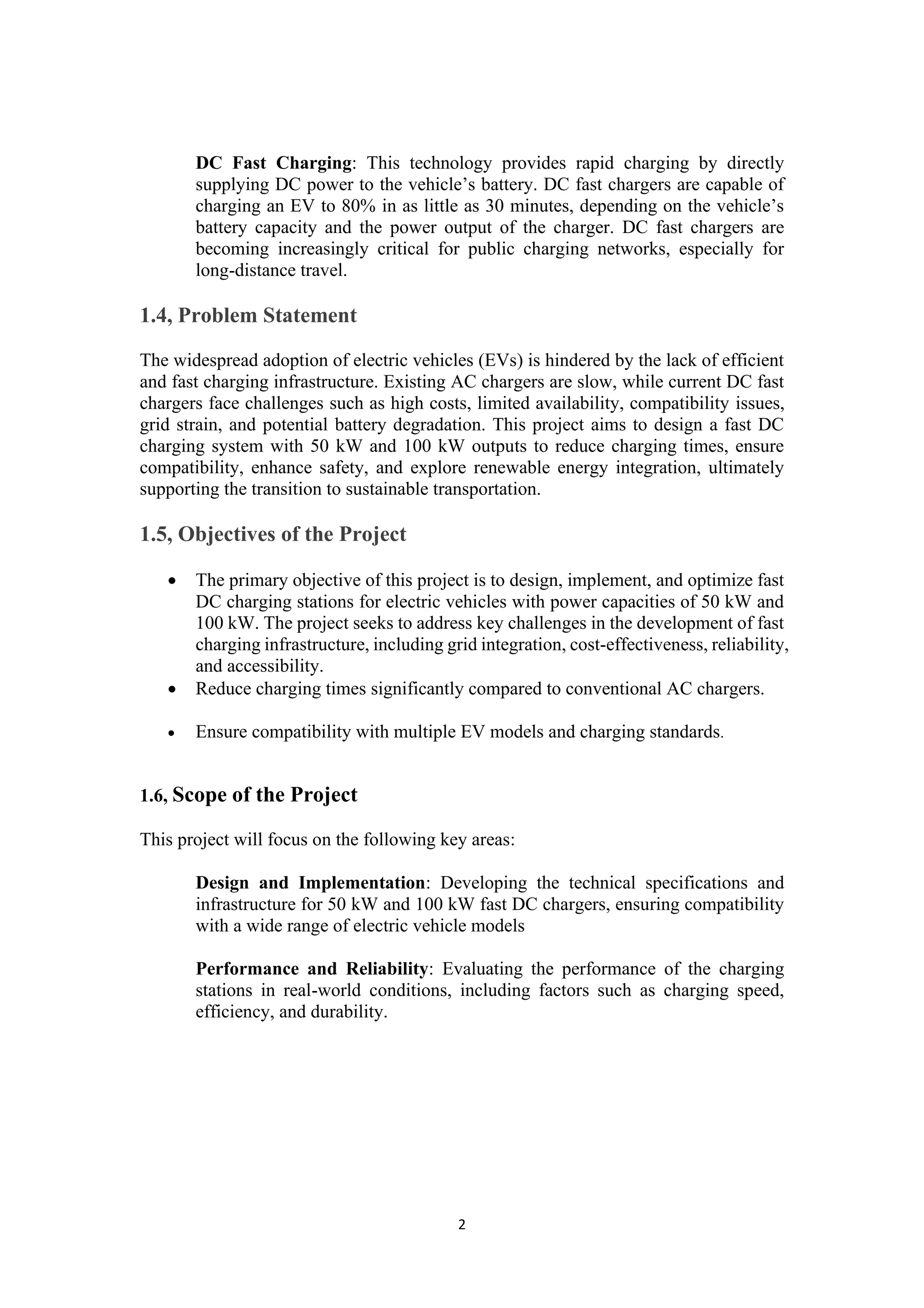 design and implementation of DC fast EV charging system | PDF