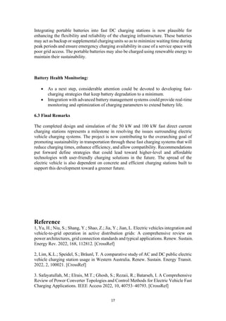 Design and implementation of dc fast EV charging system | PDF