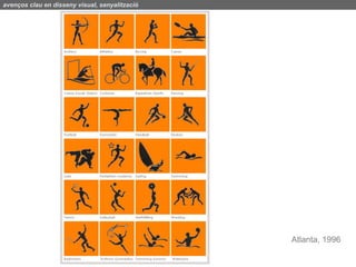 avenços clau en disseny visual, senyalització




                                                Atlanta, 1996
 