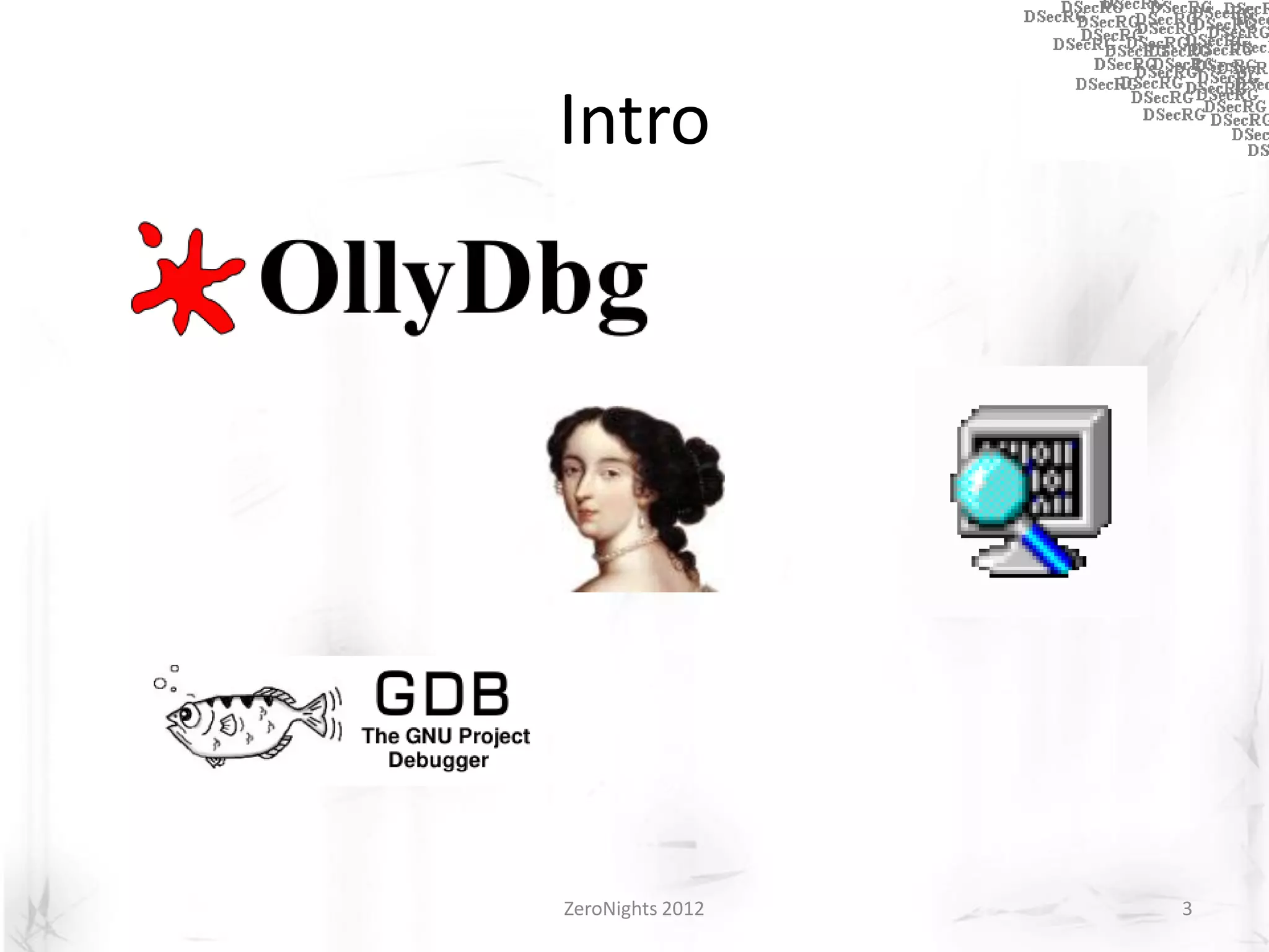 Intro




ZeroNights 2012   3
 