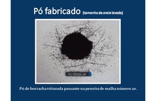 Pó de borrachatriturada passante napeneirade malhanúmero 20.
 