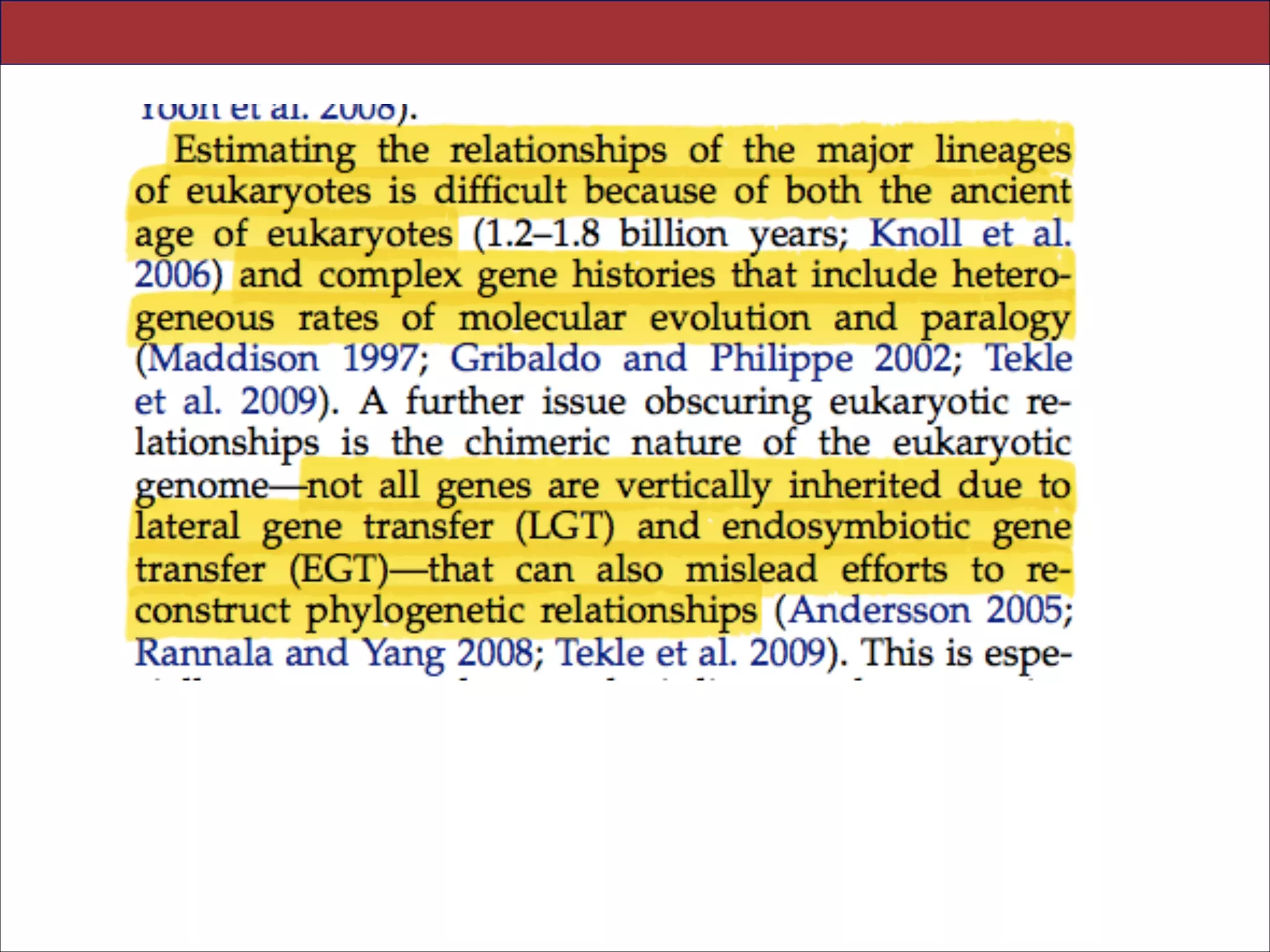 Slides for UC Davis EVE161 Course Taught by Jonathan Eisen Winter 2014

!22

 