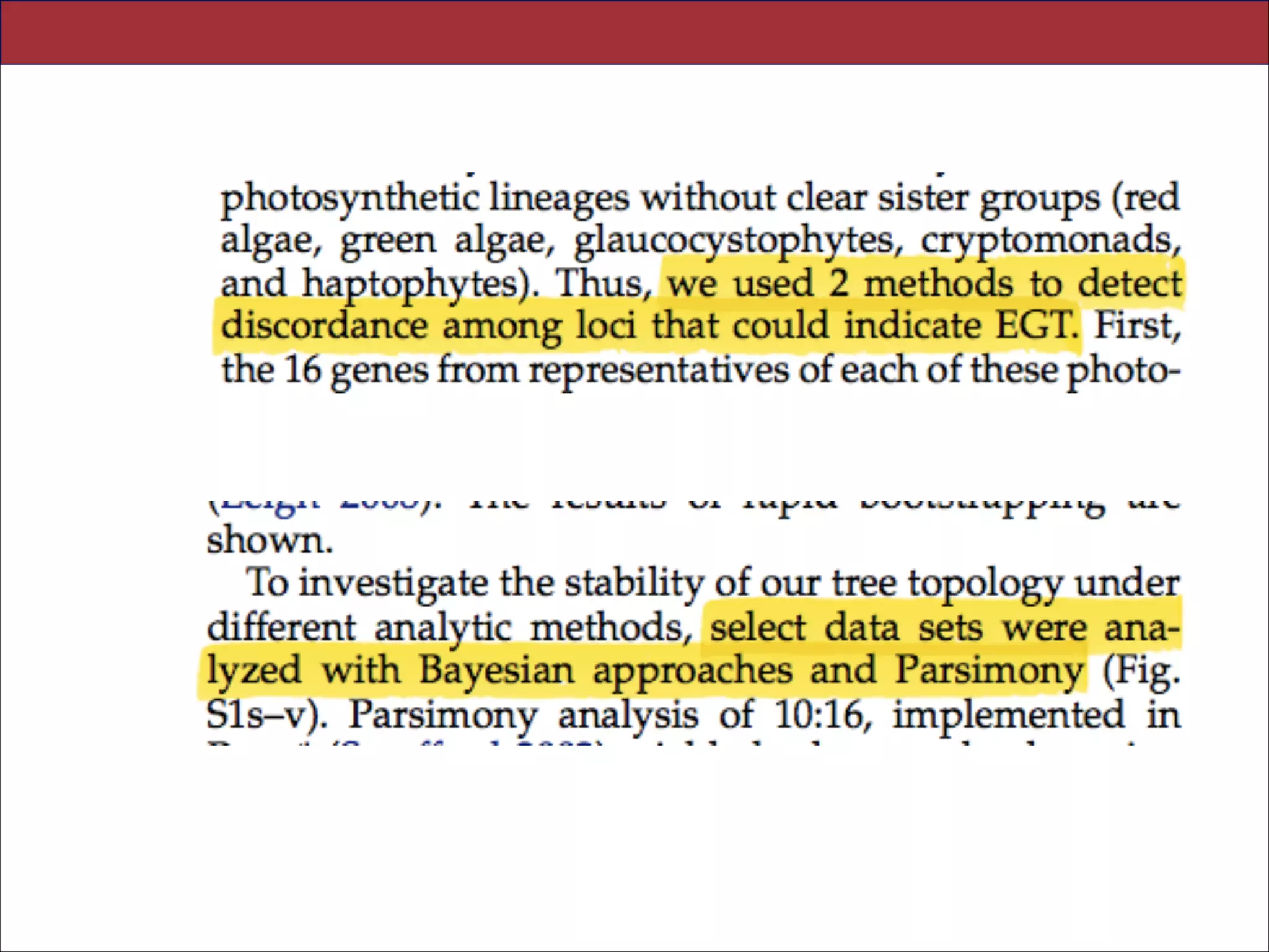 Slides for UC Davis EVE161 Course Taught by Jonathan Eisen Winter 2014

!27

 
