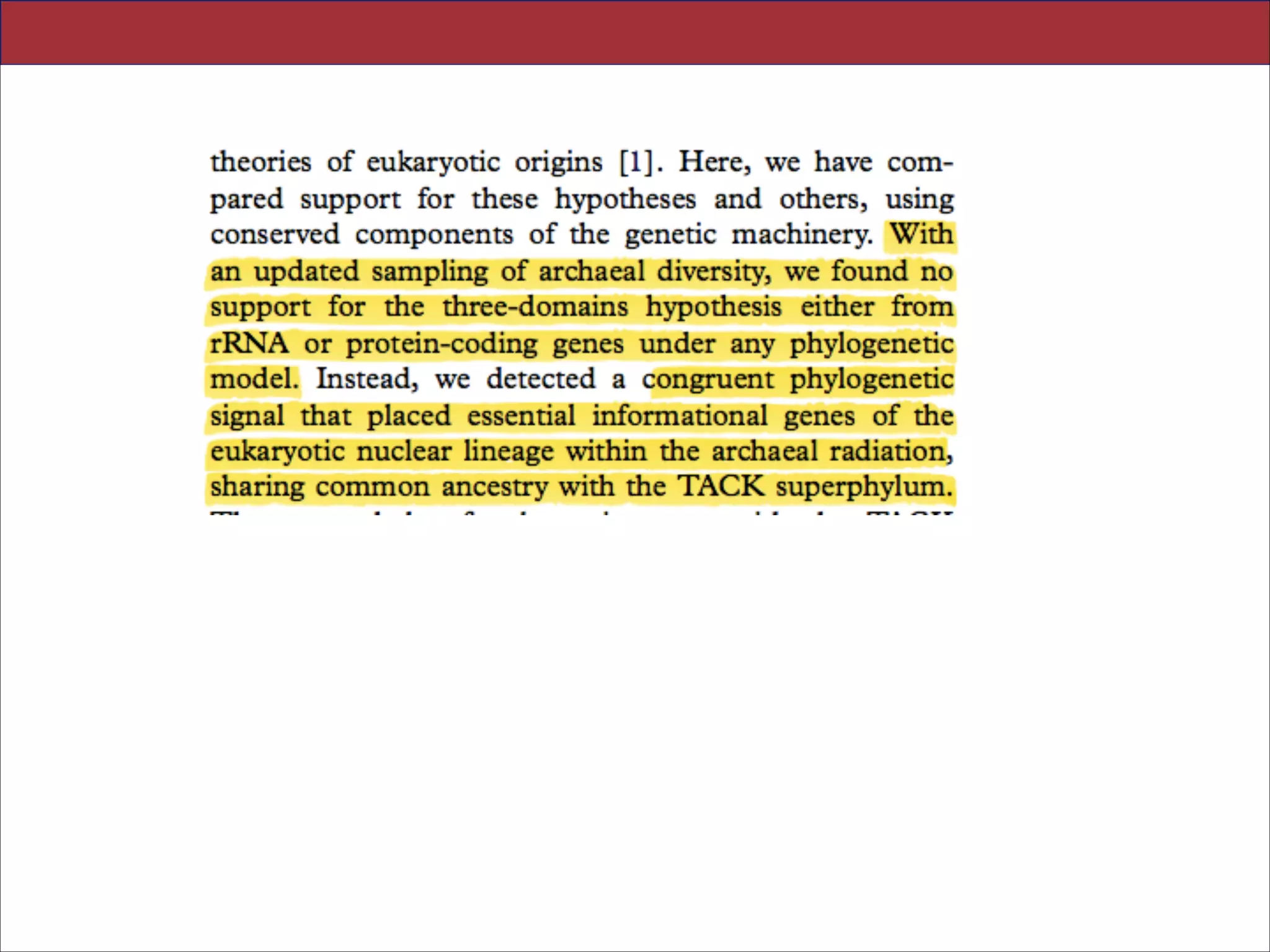 Slides for UC Davis EVE161 Course Taught by Jonathan Eisen Winter 2014

!55

 