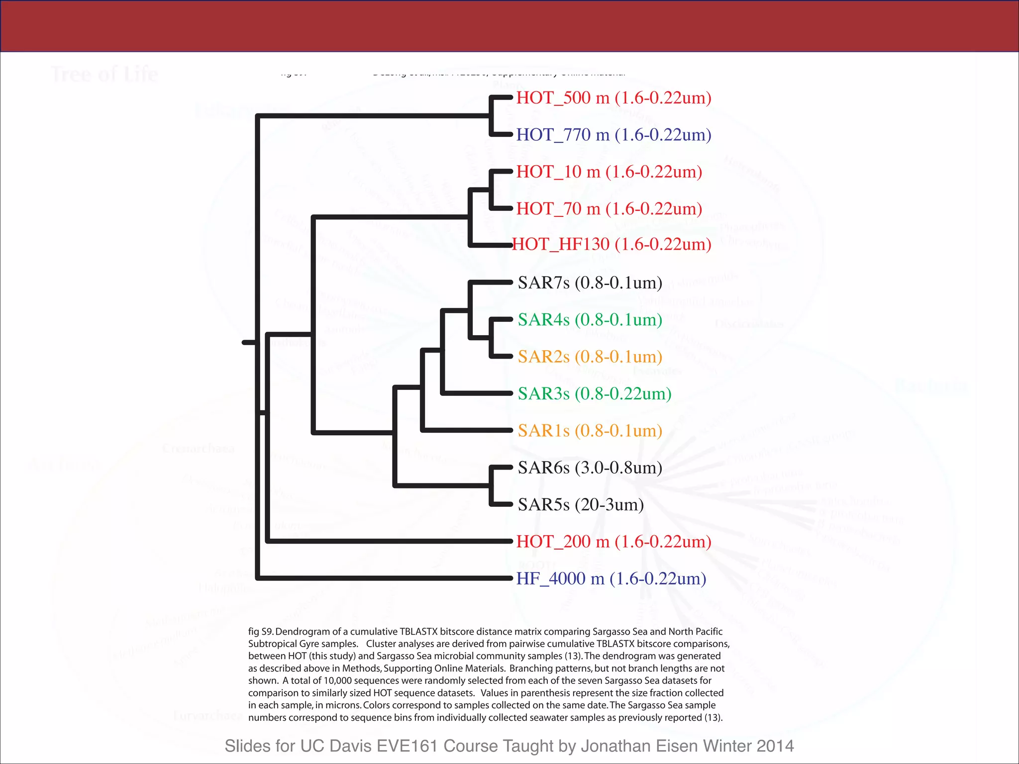 Slides for UC Davis EVE161 Course Taught by Jonathan Eisen Winter 2014
 