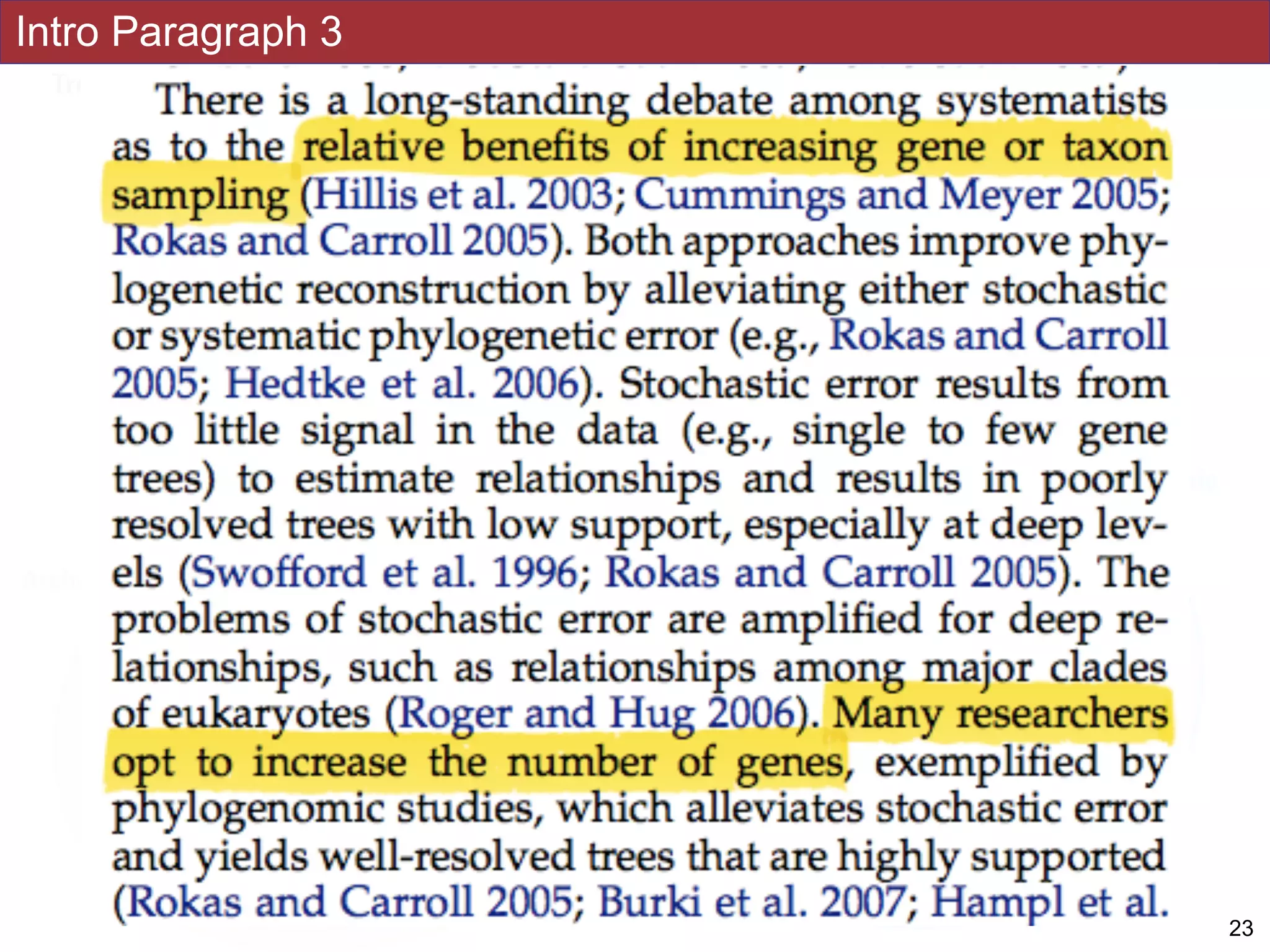 !23
Intro Paragraph 3
 