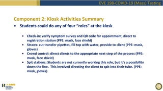 EVE198 Fall2020 "Covid Mass Testing" Class 1 Introduction