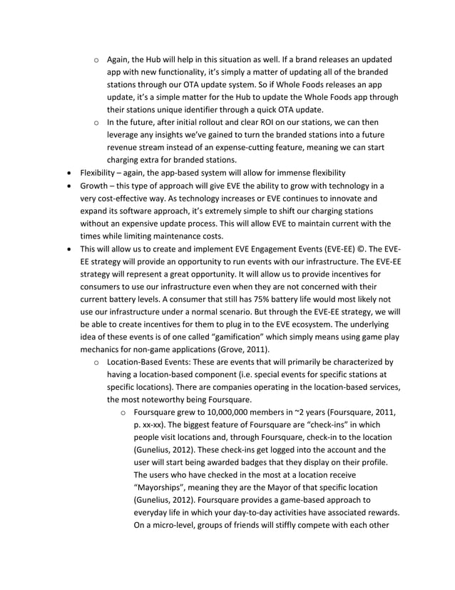 Electric Vehicle Enterprises Prospective Business Plan PDF