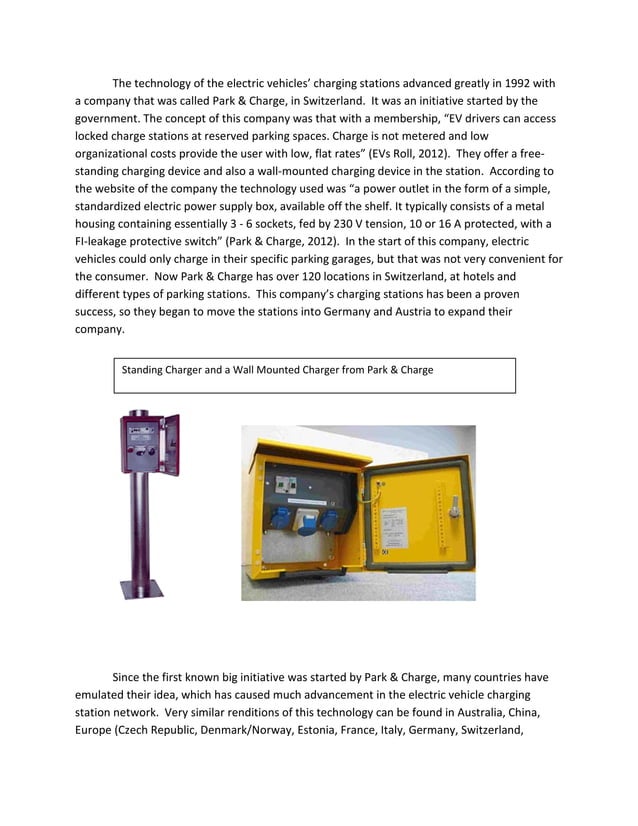 Electric Vehicle Enterprises Prospective Business Plan PDF