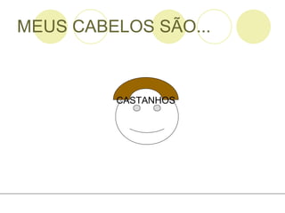 MEUS CABELOS SÃO... CASTANHOS 