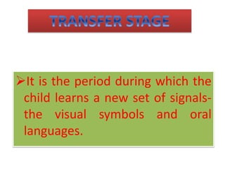 Evelyn . transfer stage | PPTX
