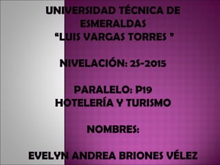 Evelyn briones