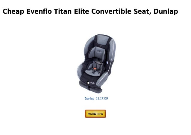 evenflo titan elite