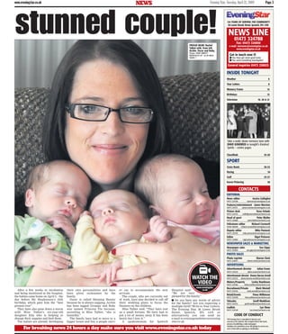 Ruby Talbot Dr Ayman Ewies in the Evening Star Newspaper | PDF