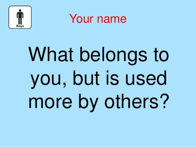 Even more riddles!