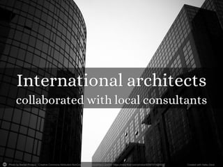 Photo by Iberian Proteus - Creative Commons Attribution-NonCommercial-ShareAlike License https://www.flickr.com/photos/82967074@N00 
Created with Haiku Deck 
 