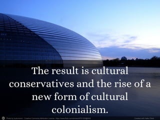 Photo by kudumomo - Creative Commons Attribution License https://www.flickr.com/photos/9751325@N02 
Created with Haiku Deck 
 