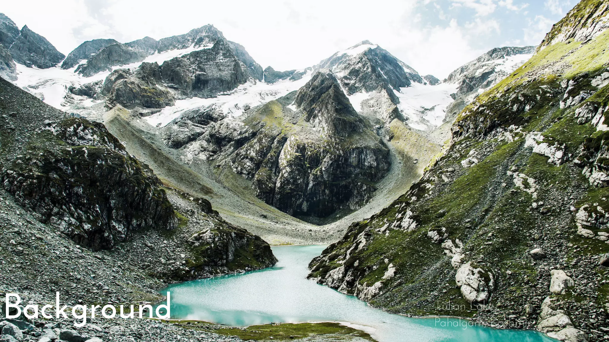 Background Tulian Lake,
Pahalgam, Kashmir
 