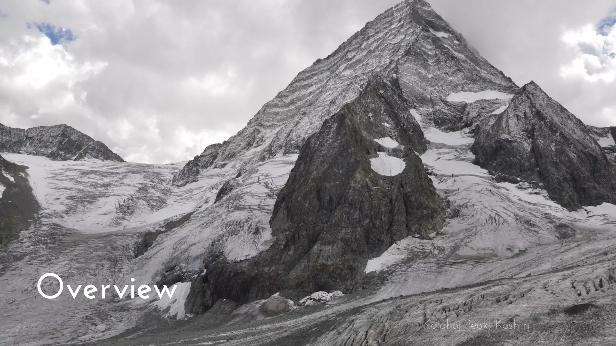 Overview
Kolahoi Peak, Kashmir
 