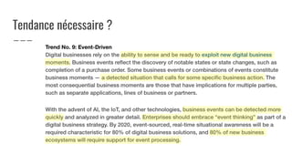 Tendance nécessaire ?
 