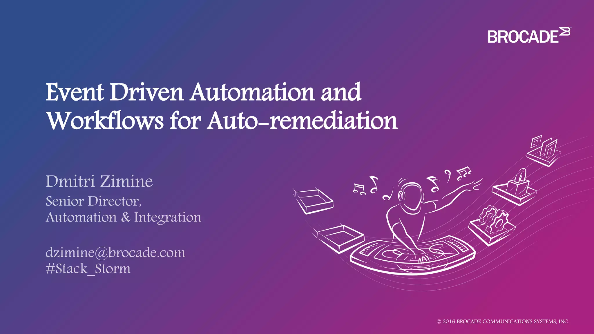 Event driven-automation and workflows | PPTX | Computing | Technology ...