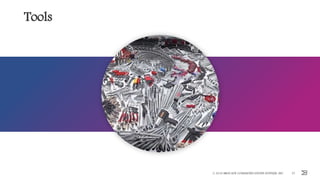 Tools
© 2016 BROCADE COMMUNICATIONS SYSTEMS, INC. 15
 