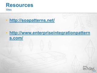 Using Web service technologies today, and additional SOAP-aware message queuing infrastructure.Current ESB infrastructures provide a way of message queuing combined with Web service technologies.SOA and EDA implementations must be regarded in the context of Business Process Management (BPM)How to Implement