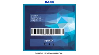 PROPRIETARY - PRIVATE and CONFIDENTIAL
BACK
 