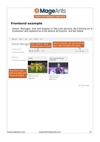 Magento 2 Event Manager Extension | PDF