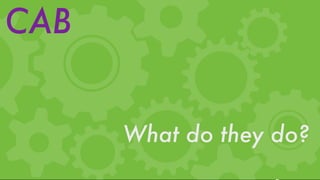 CAB


      What do they do?
 