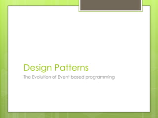 Event and Signal Driven Programming Zendcon 2012 | PPTX