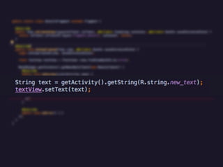 Event based programming in Android | PPT