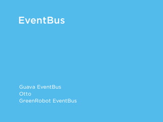 Event based programming in Android | PPT