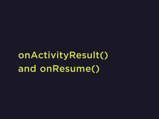 Event based programming in Android | PPT