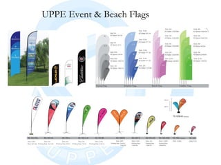 UPPE Event & Beach Flags 
