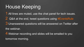 WEBINAR: The New Rules of Event Marketing - Sept 2014 | PPT